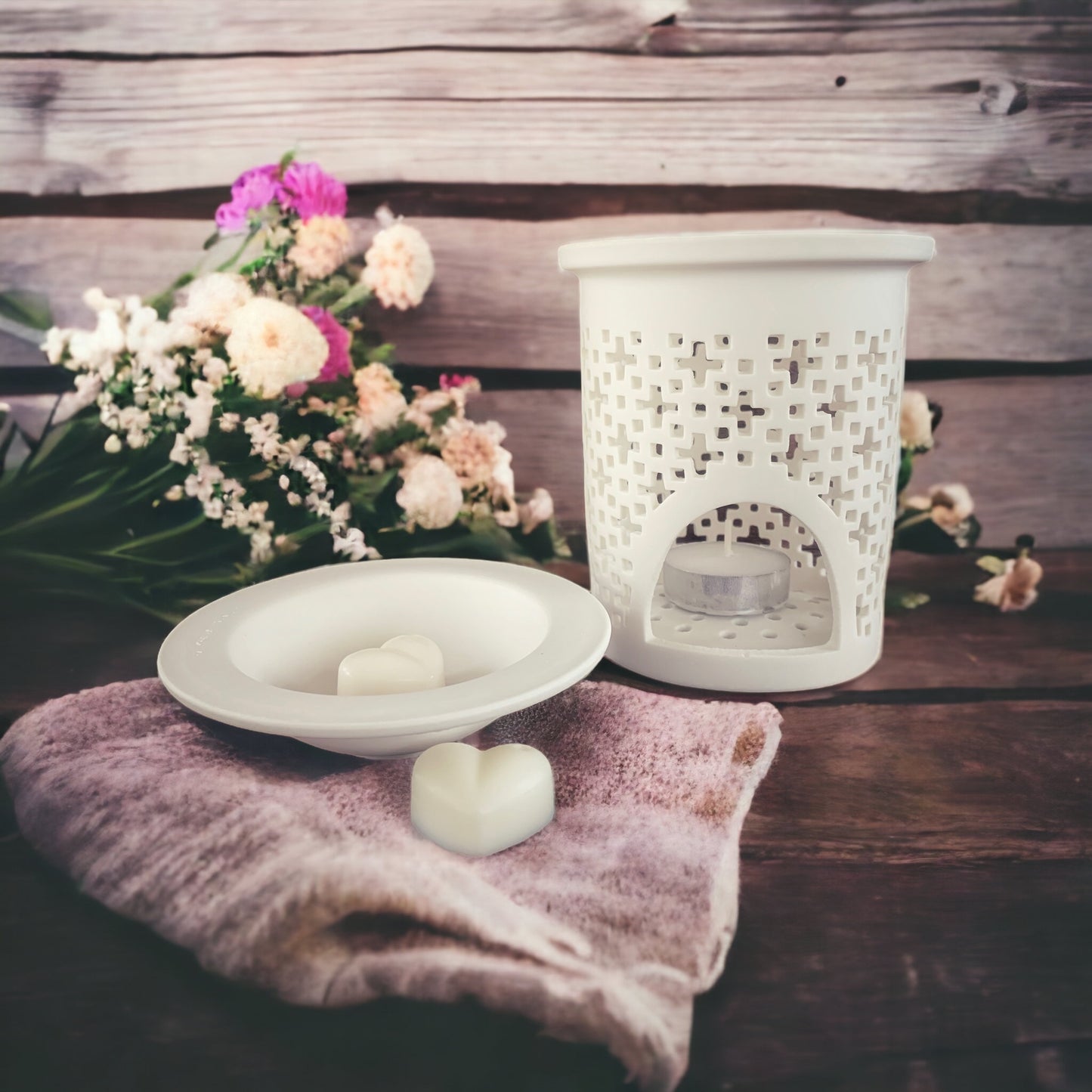 Unglazed Ceramic Wax Melt Burner